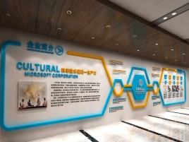 佛坪文化墙有助于企业什么改善？带来什么实际意义？