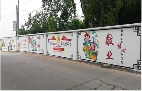 佛坪手绘墙画在现实中主要有哪些应用？