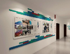 佛坪企业文化墙用什么材料好？