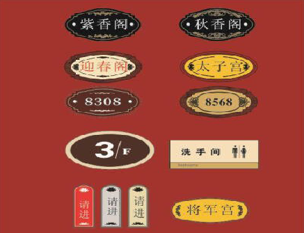 佛坪门牌设计制作三要素。