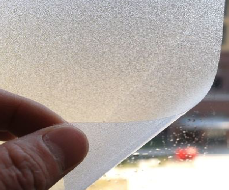 佛坪玻璃门外面粘广告用什么材料好？