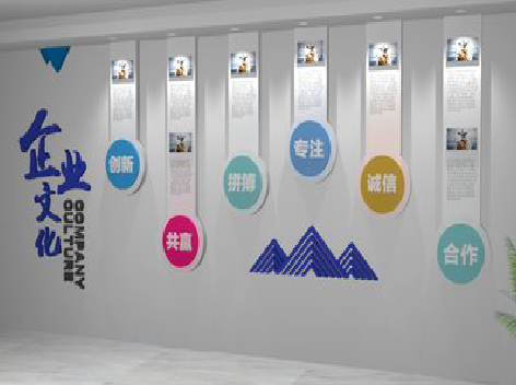 佛坪企业文化墙需要传递什么办公文化？